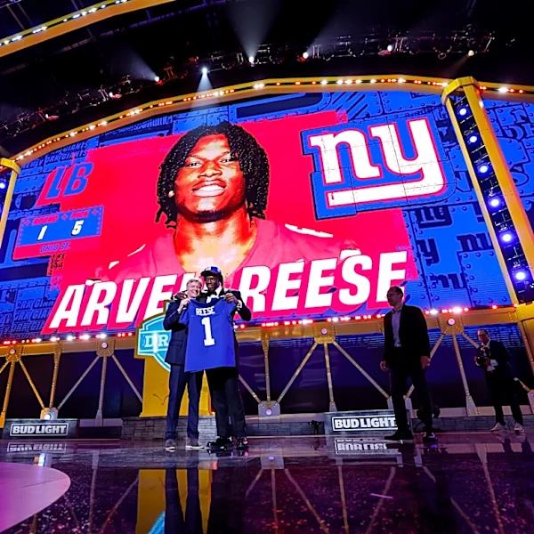 NY Giants draft grades 2026: Arvell Reese, Francis Mauigoa picks get rave reviews