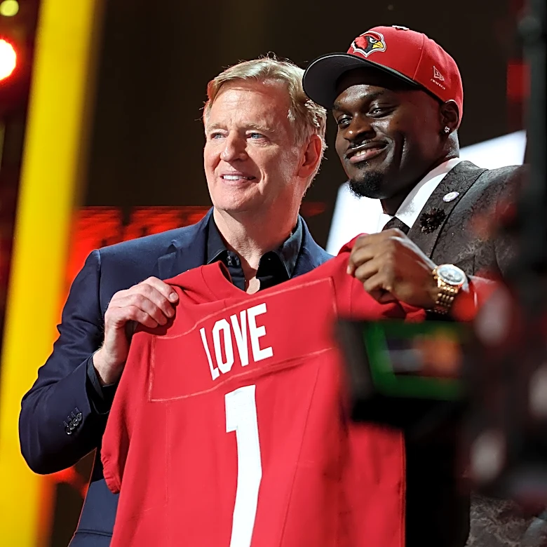 Jeremiyah Love opens as NFL Offensive Rookie of the Year favorite