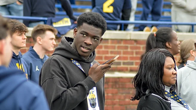 Fast-rising 2028 EDGE talks ‘amazing’ spring game visit to Michigan and picking up offer