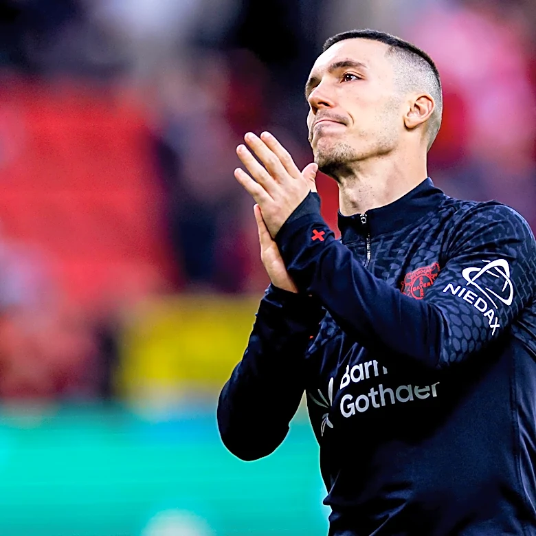 Alejandro Grimaldo linked with Barcelona return again as Bayer Leverkusen exit looms