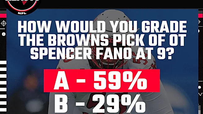 The grades are in from Browns fans: the first round of the draft was…