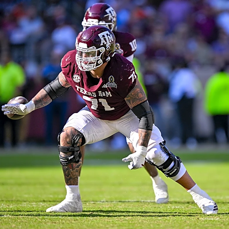 Arizona Cardinals select offensive lineman Chase Bisontis in second round