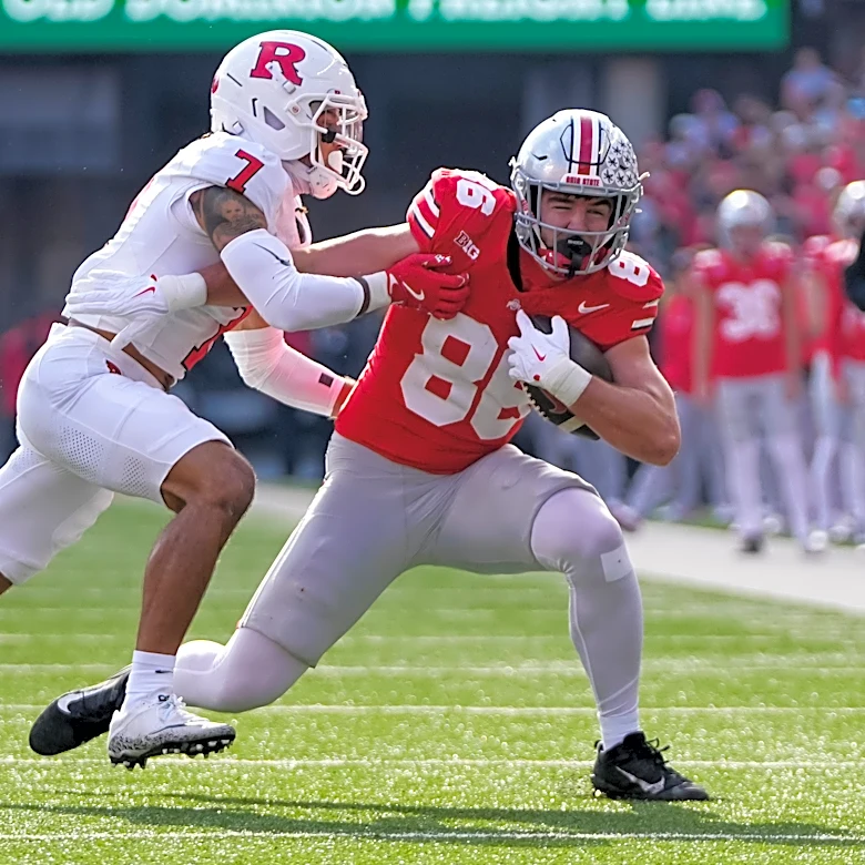 Rams draft tight end Max Klare in round 2