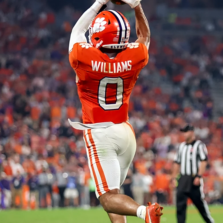 The Washington Commanders Select Antonio Williams, WR, Clemson in the Third Round of the 2026 NFL Draft
