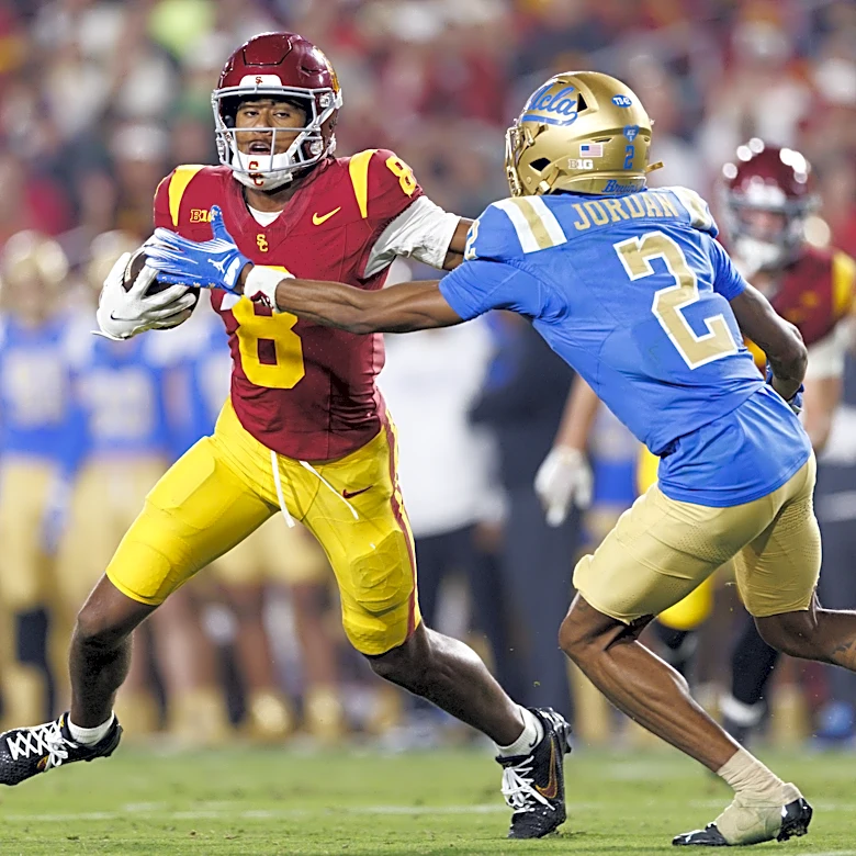 Instant grades for the Ravens drafting USC WR Ja’Kobi Lane at No. 80