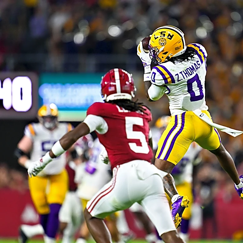 Bears NFL Draft 2026: Chicago selects Zavion Thomas, Wide Receiver, LSU