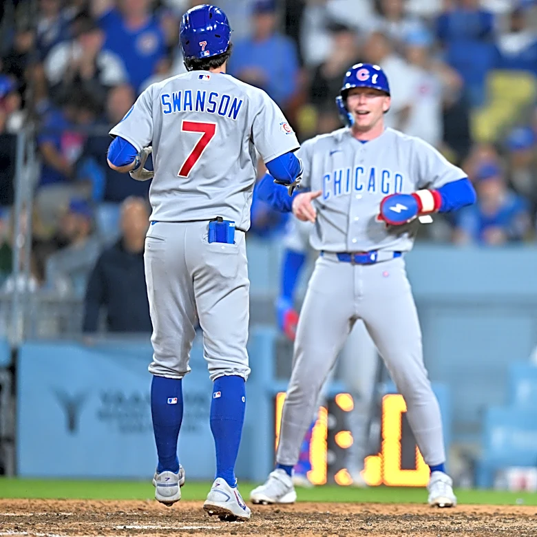 Cubs 6, Dodgers 4: Dansby Swanson’s ninth inning homer gives the Cubs their 10th straight win