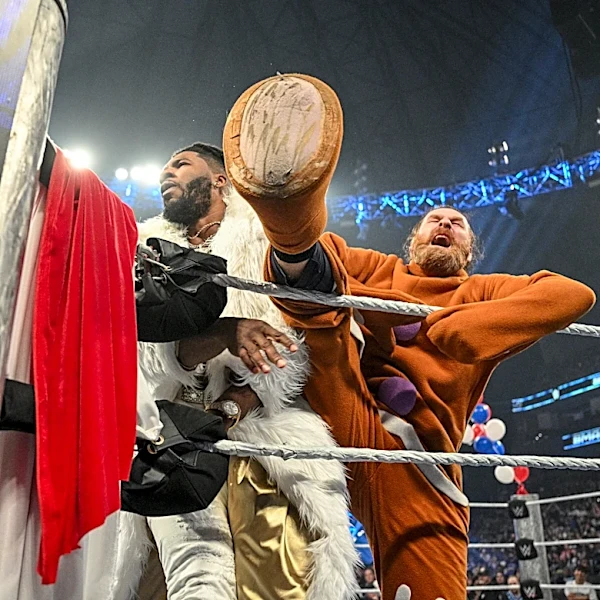 Sami Zayn was the Gingerbread Man