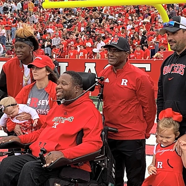 Eric LeGrand Inducted Into the Rutgers University Hall of Distinguished Alumni