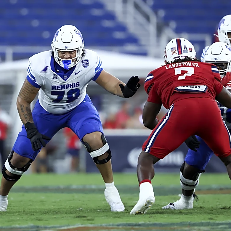Chargers select Memphis OT Travis Burke with the 117th pick