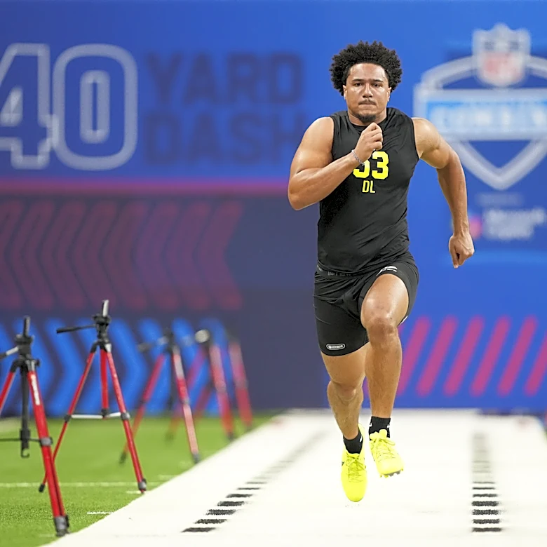 Texas LB Trey Moore selected No. 130 by the Miami Dolphins