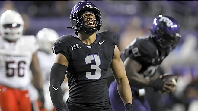 Football: TCU LB Kaleb Elarms-Orr selected by Buffalo Bills with 126th overall pick in fourth round of 2026 NFL Draft