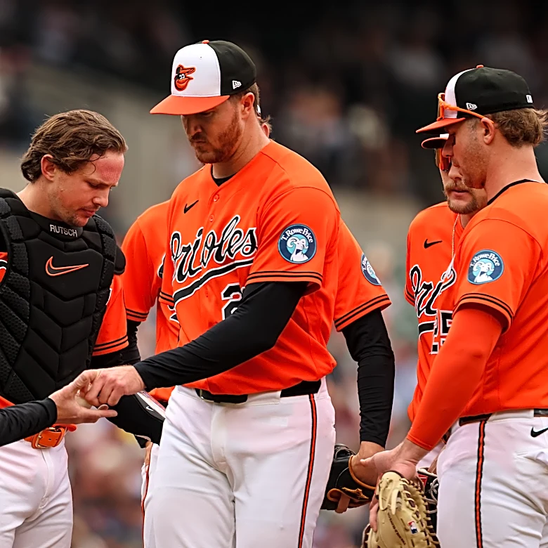 Rogers stumbles again as Orioles stomped by Red Sox, 17-1