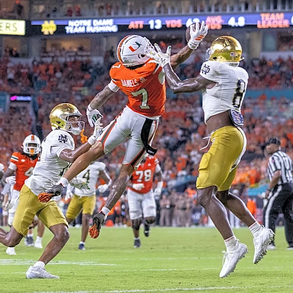 2026 NFL Draft: Miami Hurricanes WR CJ Daniels Selected with the 197th Pick by the Los Angeles Rams