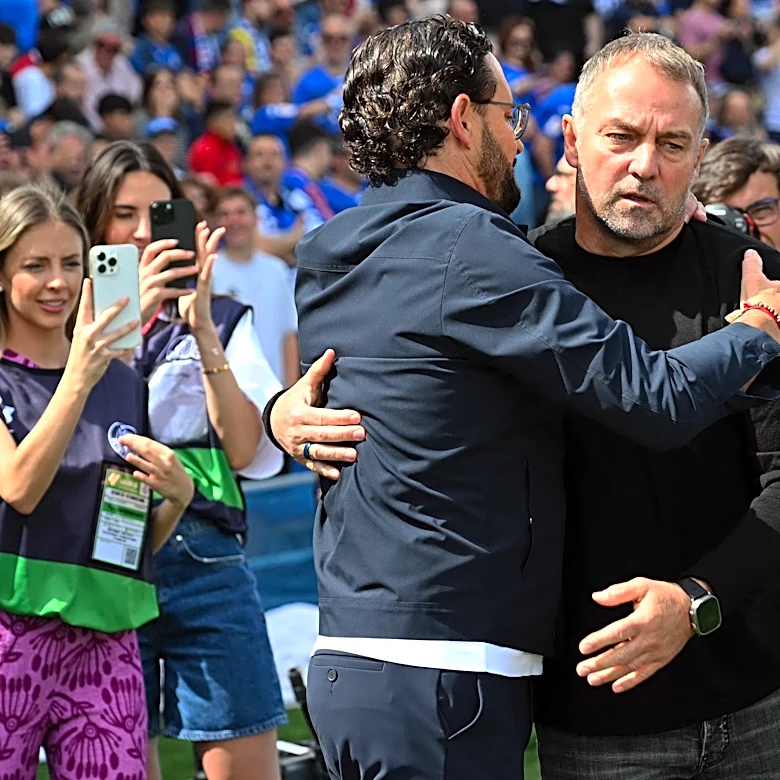 ‘We celebrated the win, not the title’ – Hansi Flick stays focused as Barcelona close in on title