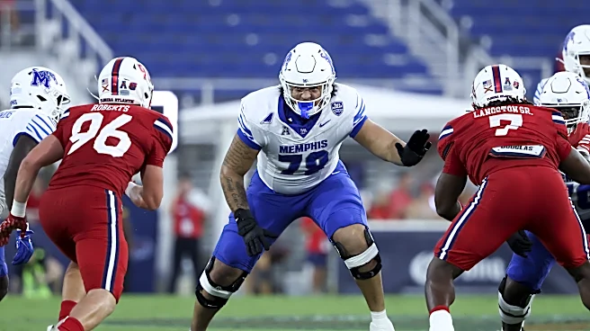 Memphis OT Travis Burke selected 117th overall by Los Angeles Chargers at 2026 NFL Draft