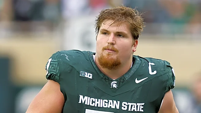 The Washington Commanders Select Matt Gulbin, C, Michigan State in the Sixth Round of the 2026 NFL Draft