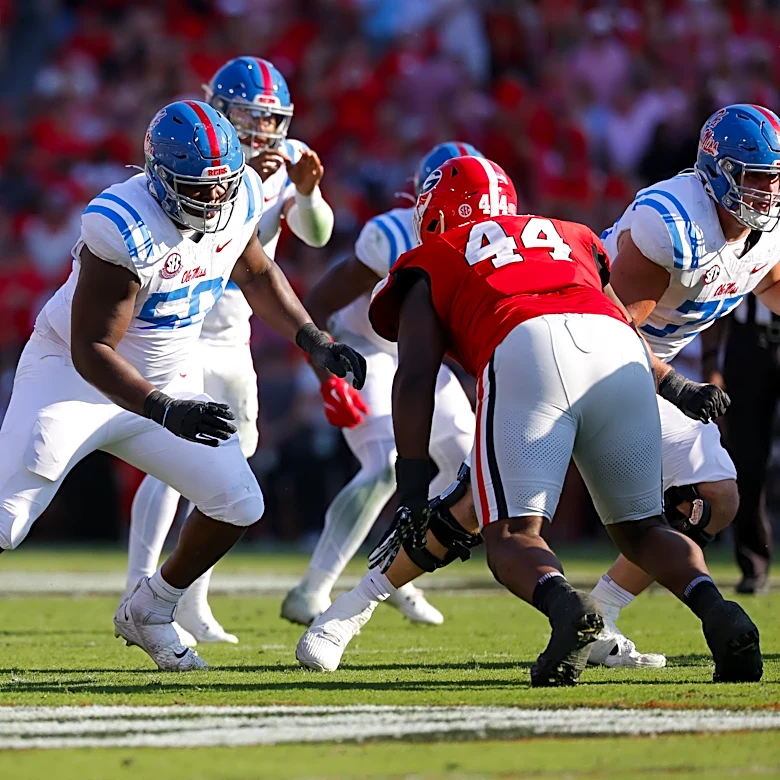 Arizona Cardinals select offensive lineman Jayden Williams out of Ole Miss in seventh round