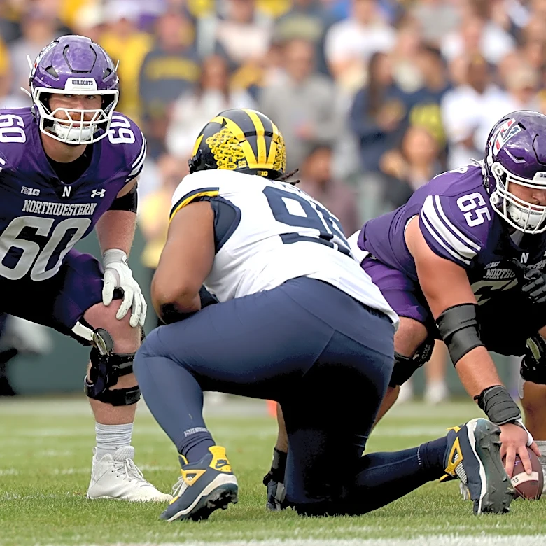 BREAKING: Northwestern guard Evan Beerntsen selected 253rd overall by the Baltimore Ravens in the 2026 NFL Draft