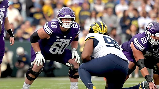 BREAKING: Northwestern guard Evan Beerntsen selected 253rd overall by the Baltimore Ravens in the 2026 NFL Draft
