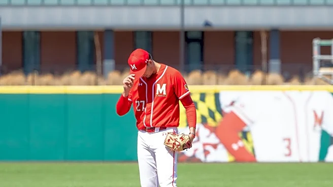 Maryland baseball’s bats cool off in 12-4 defeat to Michigan State