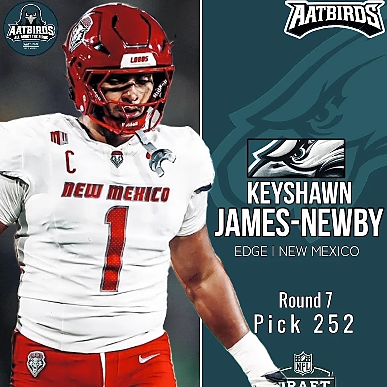 From Montana to Albuquerque to the NFL: Keyshawn James-Newby Drafted by the Philadelphia Eagles