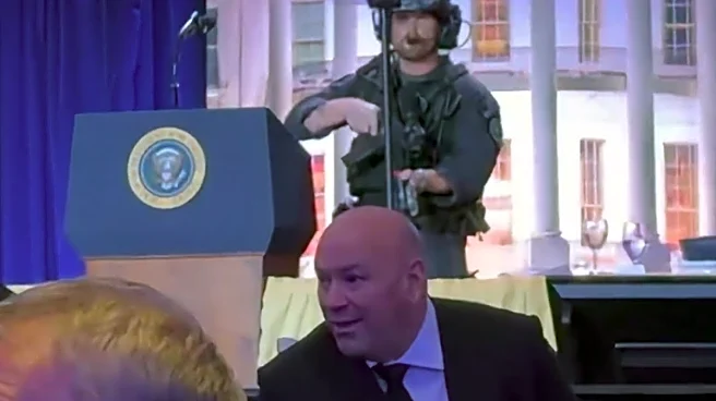 Video captures Dana White’s chilled out reaction to Correspondent Dinner shooting