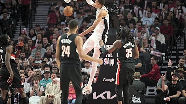 Spurs come back to win Game 4 against Trail Blazers in Victor Wembanyama’s return