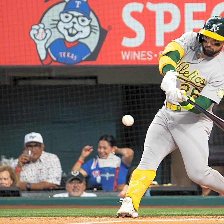 A’s Sneak Past Rangers