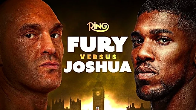 Anthony Joshua vs. Tyson Fury signed for late 2026 following July 25 tuneup fight in Riyadh