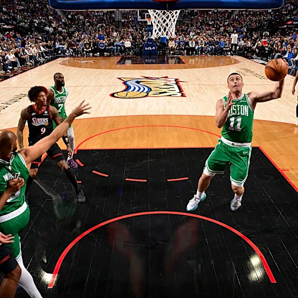 Sleepwalking Sixers pushed around on the boards and pushed to the brink