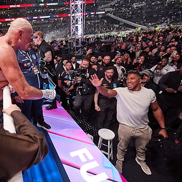 ‘The landlord will collect his rent’: Anthony Joshua hints Fury fight will follow Prenga return