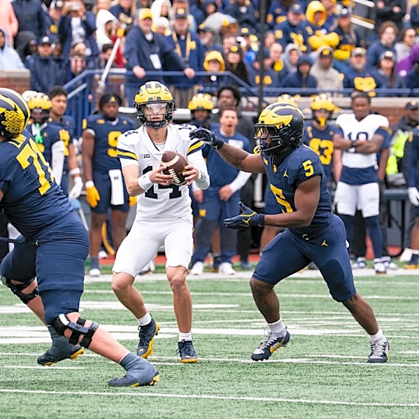 Michigan Football freshmen trio showed out during 2026 Spring Game