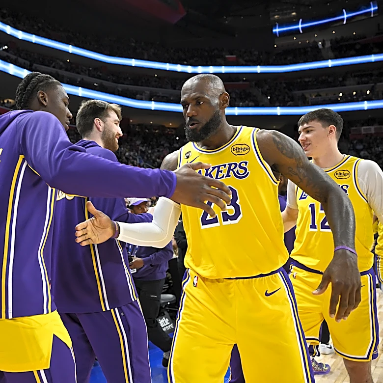 LeBron James and Luka Dončić stood up for Adou Thiero after Game 4 ejection