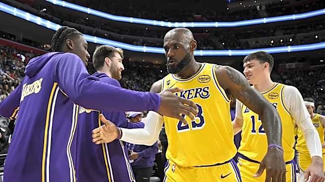 LeBron James and Luka Dončić stood up for Adou Thiero after Game 4 ejection
