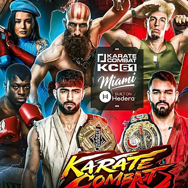 Karate Combat 61 fight card, start time, date and location | Pitbull vs. Rind