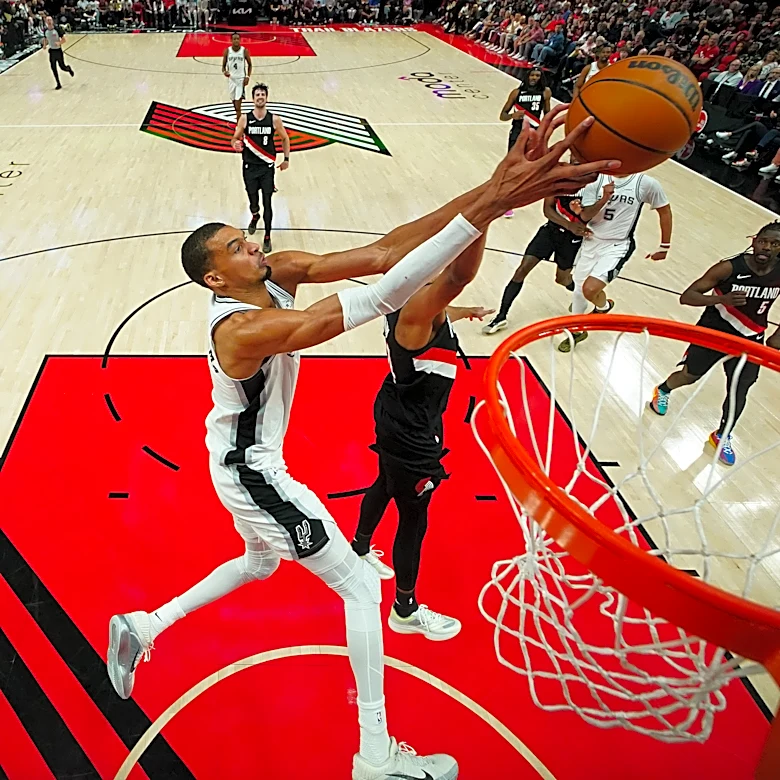 Spurs vs. Trail Blazers player grades: Fox and Wembanyama dominate Game Four