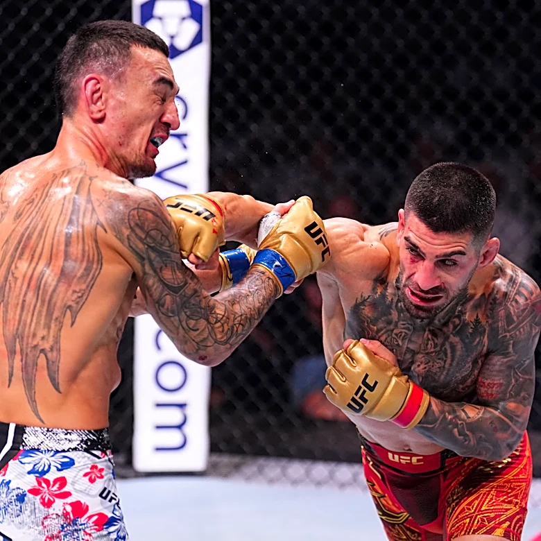 Video: Ilia Topuria pummels training partners ahead of UFC White House main event: ‘Go a little softer!’