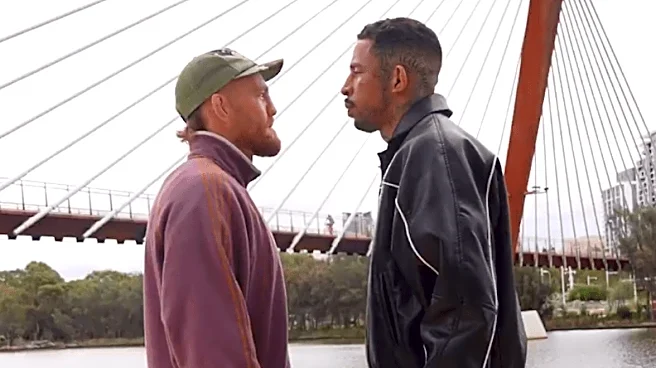 Watch Jack Della Maddalena vs. Carlos Prates intense first faceoff ahead of UFC Perth