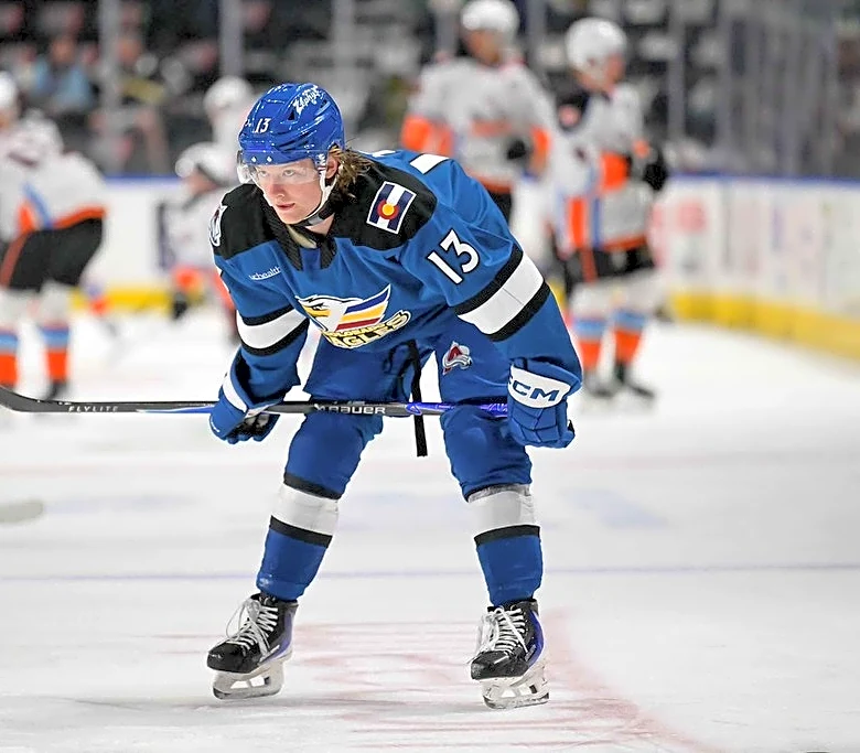 New Avalanche prospect T.J. Hughes adapting quickly