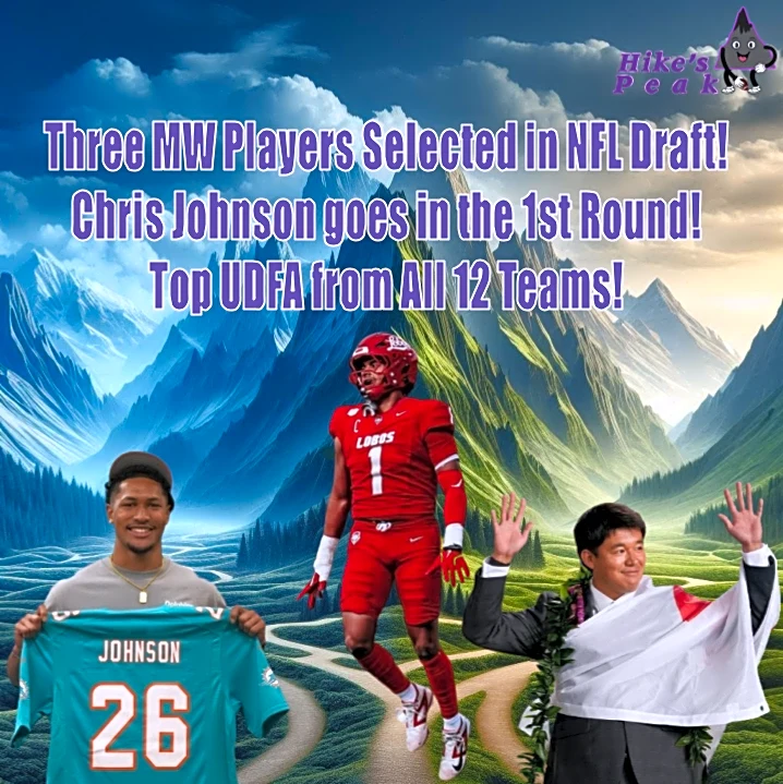 Three Mountain West Players Selected in NFL Draft! Chris Johnson goes in the 1st Round! Top UDFA from All 12 Teams! Overall MW draft trends! HP Ep....
