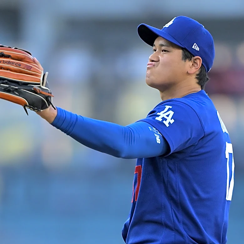 Shohei Ohtani, the pitcher, against the Marlins