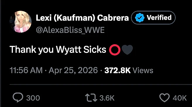 Alexa Bliss and Nikki Cross have said their goodbyes to The Wyatt Sicks