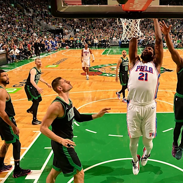 They’re not done yet — led by Joel Embiid, Sixers take another game in Boston to force Game 6
