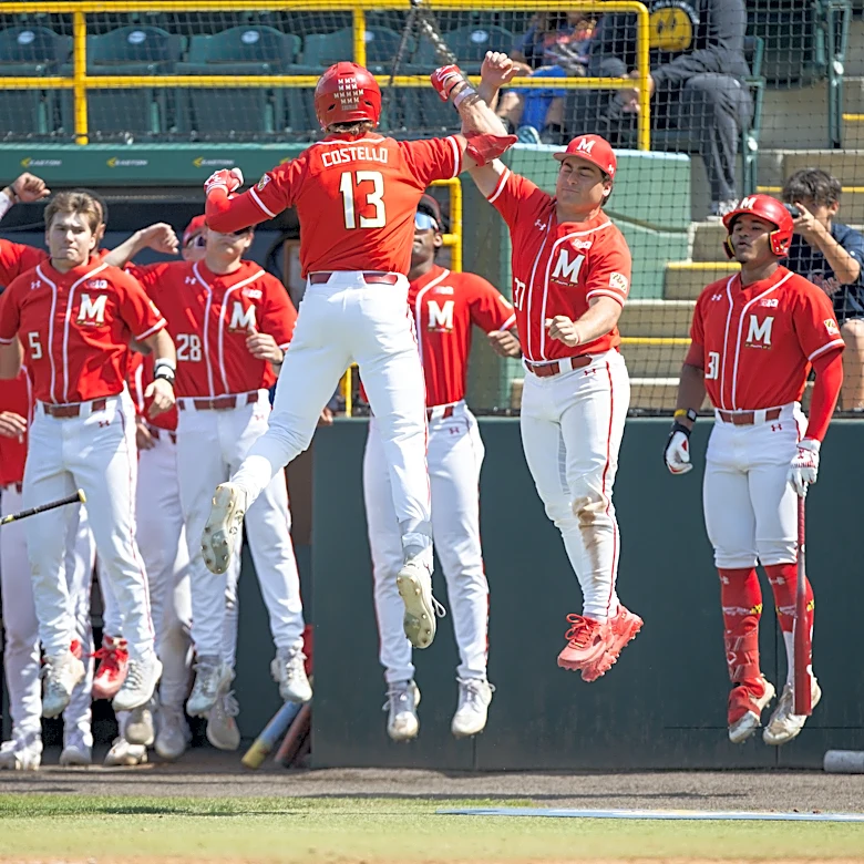 Maryland baseball dwarfs Georgetown in 11-2 midweek victory