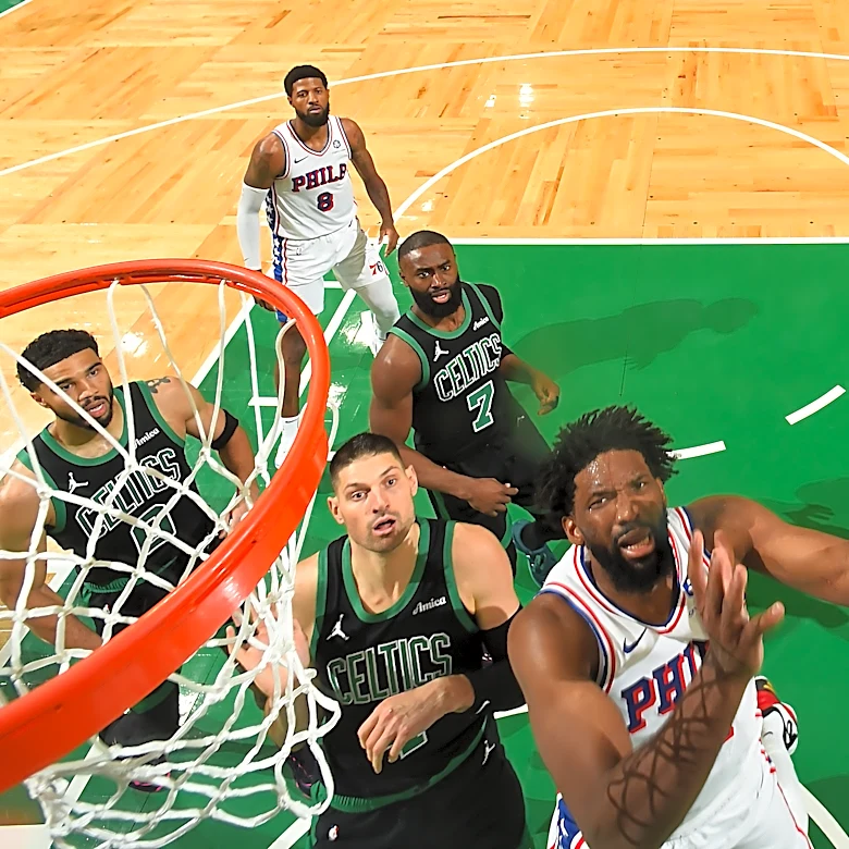 Joel Embiid’s toughness on full display in gutty Game 5 performance