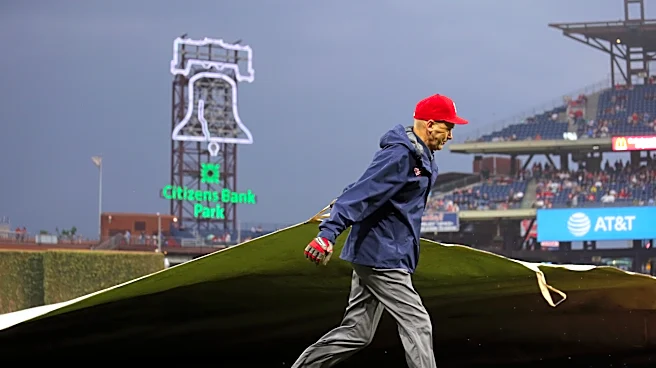 Wednesday’s game between the Giants and Phillies pushed up 30 minutes