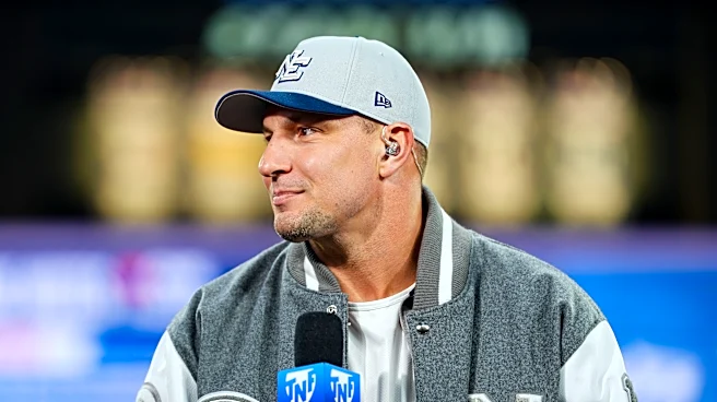 Rob Gronkowski reacts to getting voted into Patriots Hall of Fame