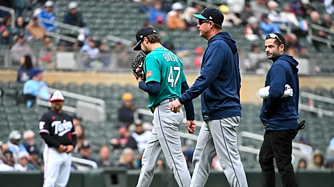 Mariners pitcher Matt Brash removed from Wednesday’s game against Twins