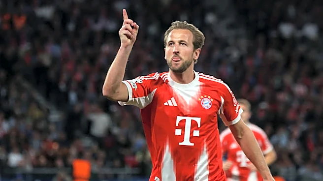 Bayern Munich star Harry Kane pounding woodwork in Champions League